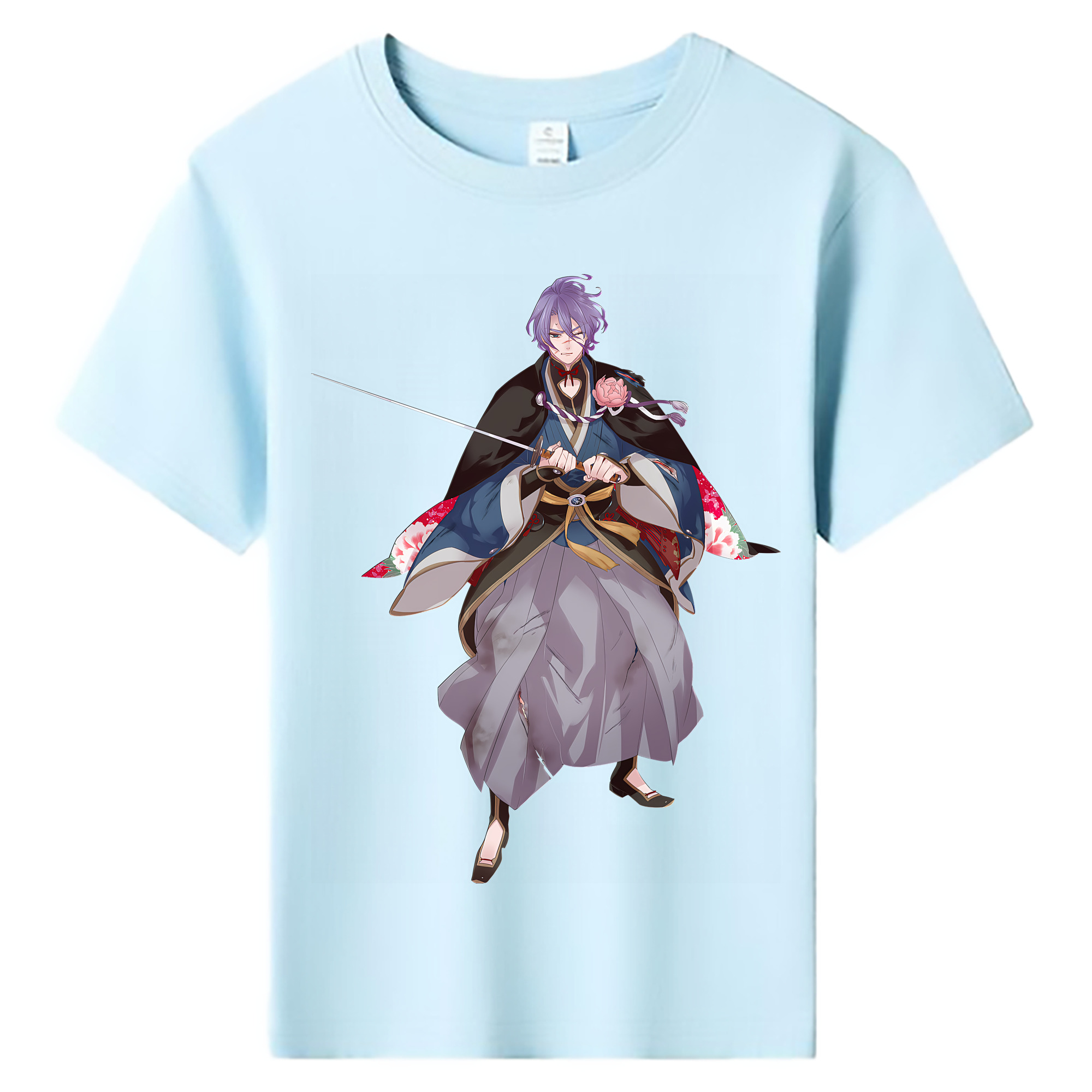 （画像用） 刀剣乱舞 Touken Ranbu 綿100％キッズTシャツ（フロントプリント）